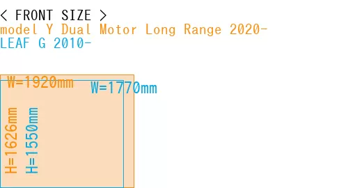#model Y Dual Motor Long Range 2020- + LEAF G 2010-